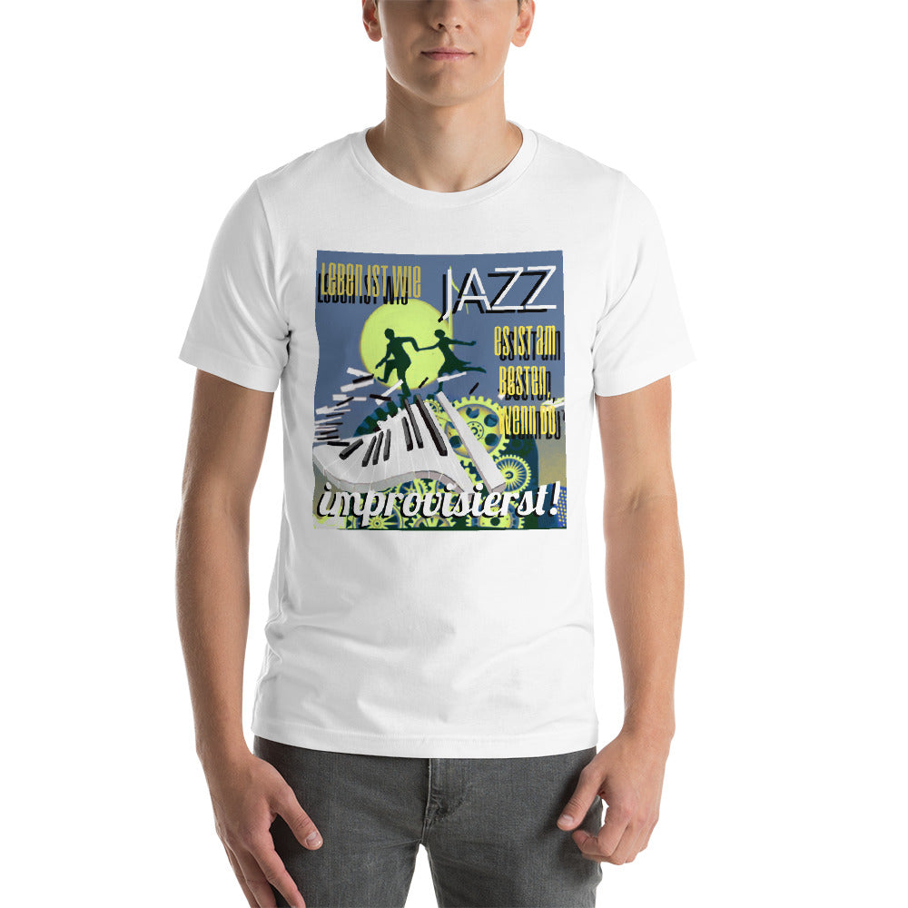 Jazz : Kurzärmeliges Unisex-T-Shirt