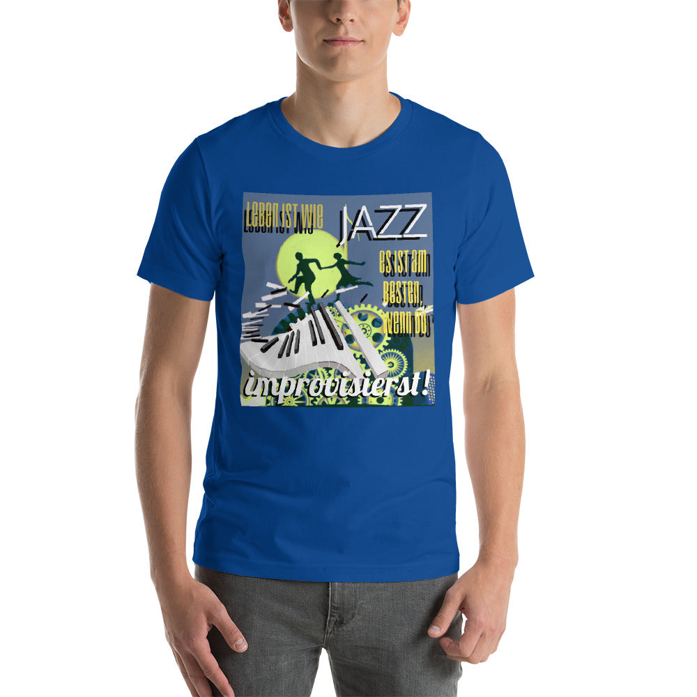 Jazz : Kurzärmeliges Unisex-T-Shirt